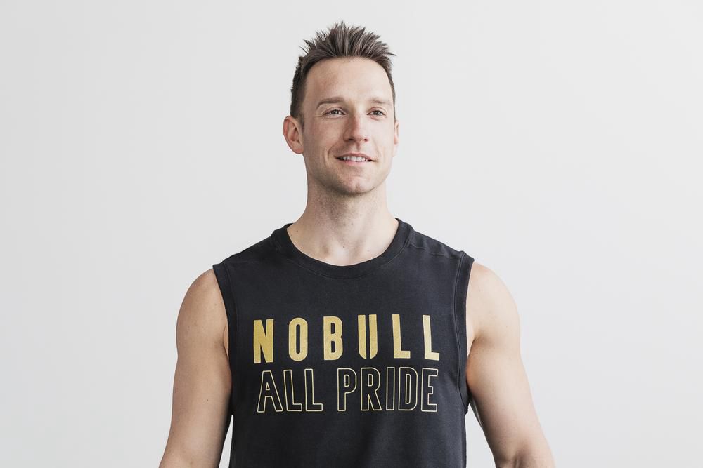 Sweats NOBULL Homme Noir Doré - NOBULL Crew (Pride),France (1389-MCPBJ)